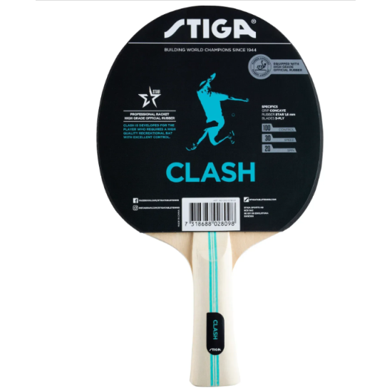 Купить Ракетка для настольного тенниса  Stiga Clash Hobby FL (1210-5718-01) в Киеве - фото №1